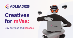 Creatives for mVas: Spy Services and Bonuses