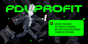 Which source of traffic works better for different types of offers