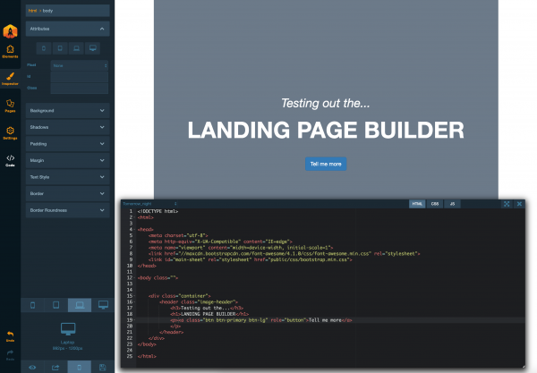 affLIFT Free Landing Page Builder